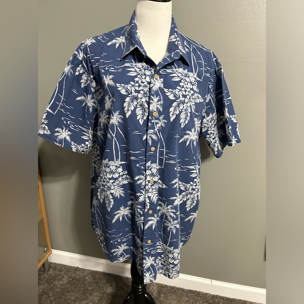 Saddlebred men’s XXL classic fit cotton‎ print, short sleeve shirt